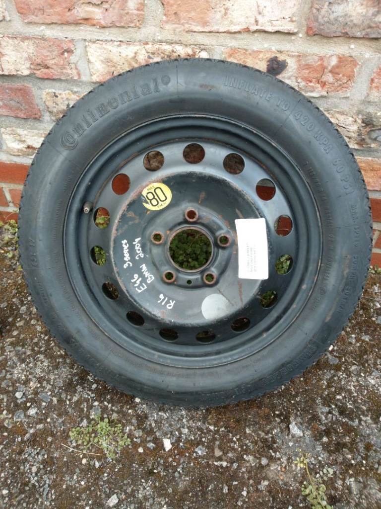 BMW spacesaver wheel from 320i BMW