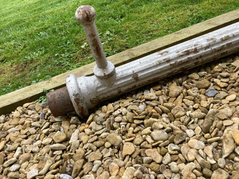 Antique Victorian Garden Lamp post