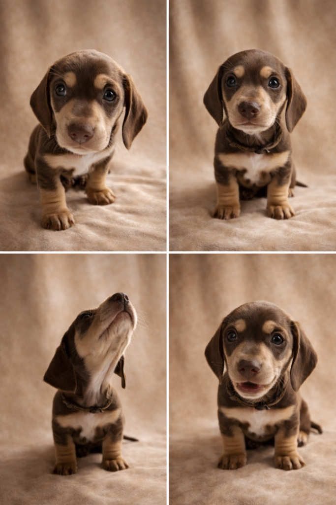 3 - miniature dachshund puppies for sale 