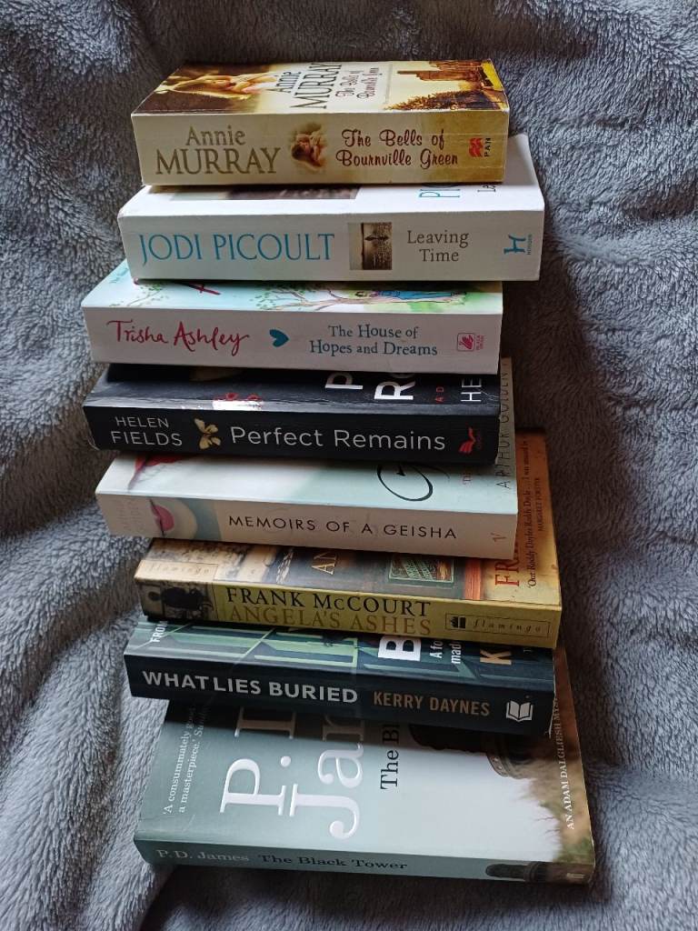 JOB LOT 8 NOVELS GREAT BOOKS