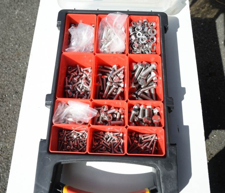 Stainless Steel Bolts Nuts washers and screws good selection