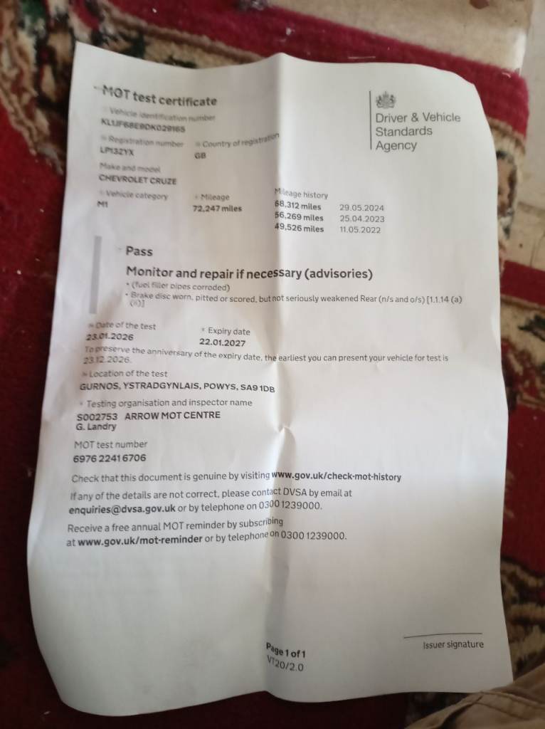 Chevrolet, CRUZE, Hatchback, 2013, Manual, 1598 (cc), 5 doors