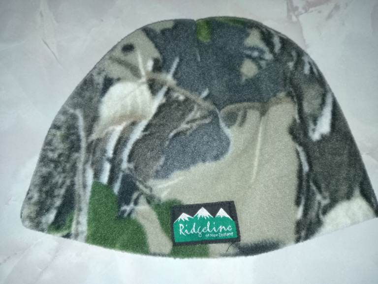 Ridgeline of New Zealand camo hunting beanie small