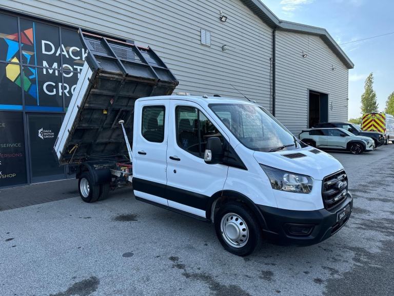 72 Reg, Ford Transit L3 Double Cab, Dual Rear Wheel, OSS Alloy Tipper, Air-Con 