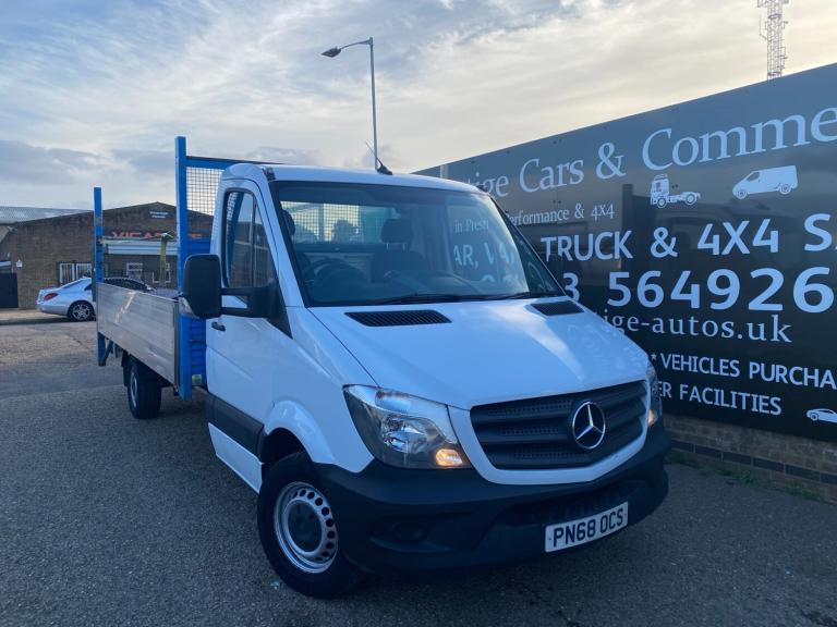 2018 Mercedes-Benz Sprinter 314 CDI 2.1 143 BHP AUTOMATIC LWB L3H1 DROPSIDE PICK UP TAIL LIFT 98K...
