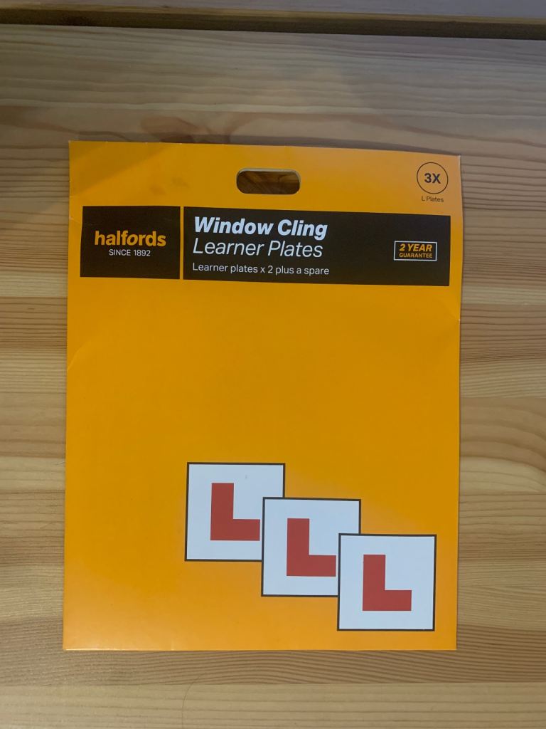 Learner L Plates, Suction Mirror, Blindspot Mirror