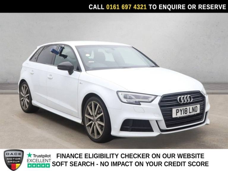 2018 Audi A3 1.5 TFSI CoD Black Edition Sportback 5dr Petrol Manual Euro 6 (s/s) (150 ps Hatchbac...