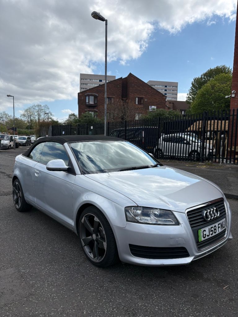 Audi, A3, Convertible, 2008, Manual, 1896 (cc), 2 doors