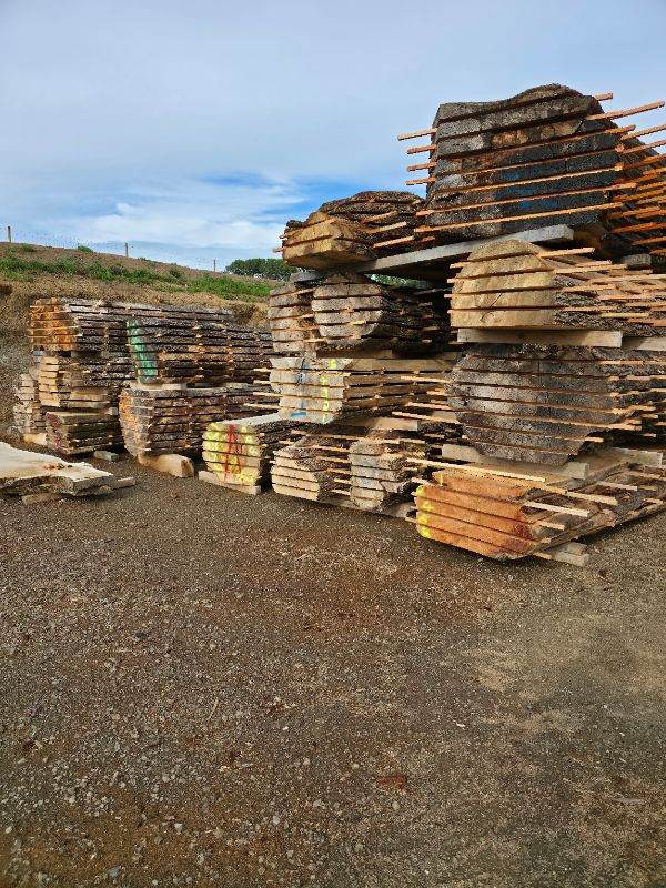 Live edge wood slabs