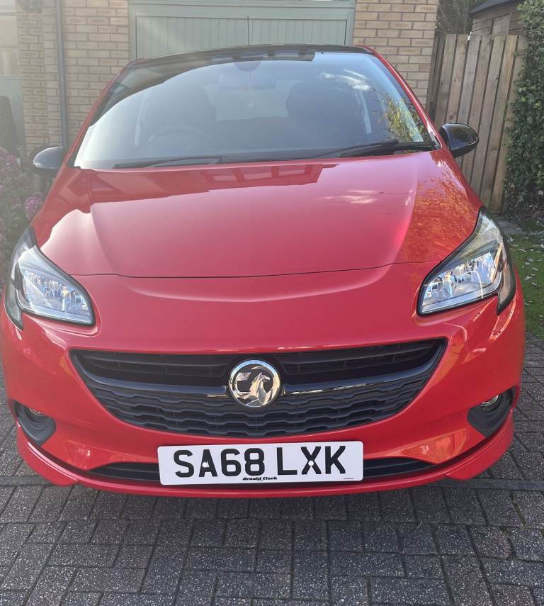 Vauxhall Corsa SRI VX-Line Nav Black 2018 3 doors Petrol Manual