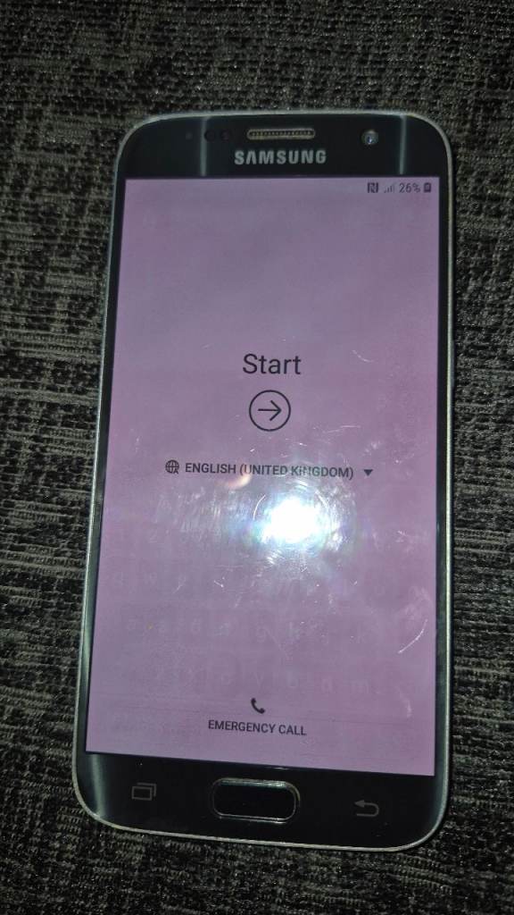 Samsung Galaxy S7 Edge Black – Fair Condition