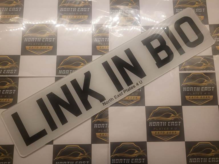 All Styles Number Plates – From £15