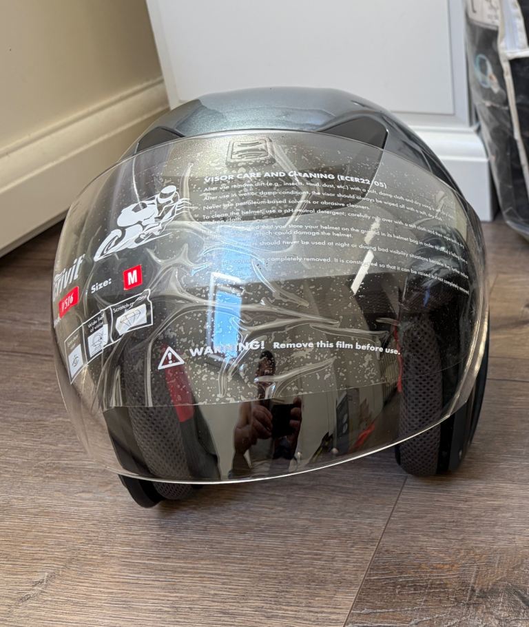 Open Face Motorbike helmet