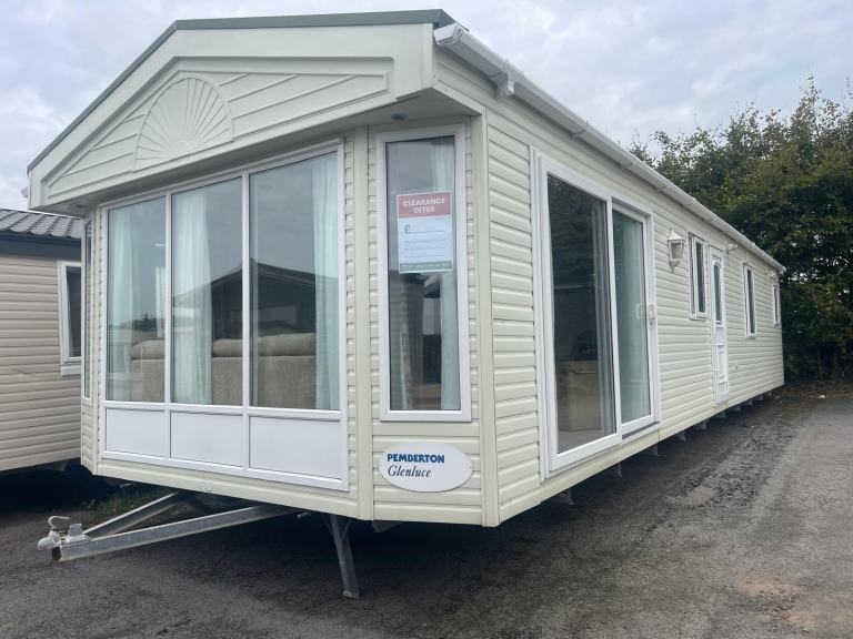 Static Holiday Home Off Site For Sale Pemberton Glenluce 2 Bedroom, 40x13
