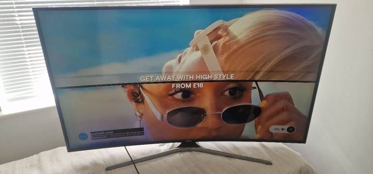 Samsung 55" 4k smart tv _ can deliver