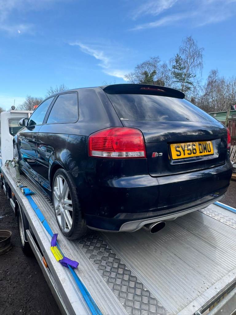 Audi s3 56 plate breaking 