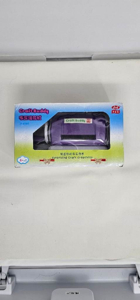 Jef Craft Buddy JF-838S die-cutting and embossing machine in purple