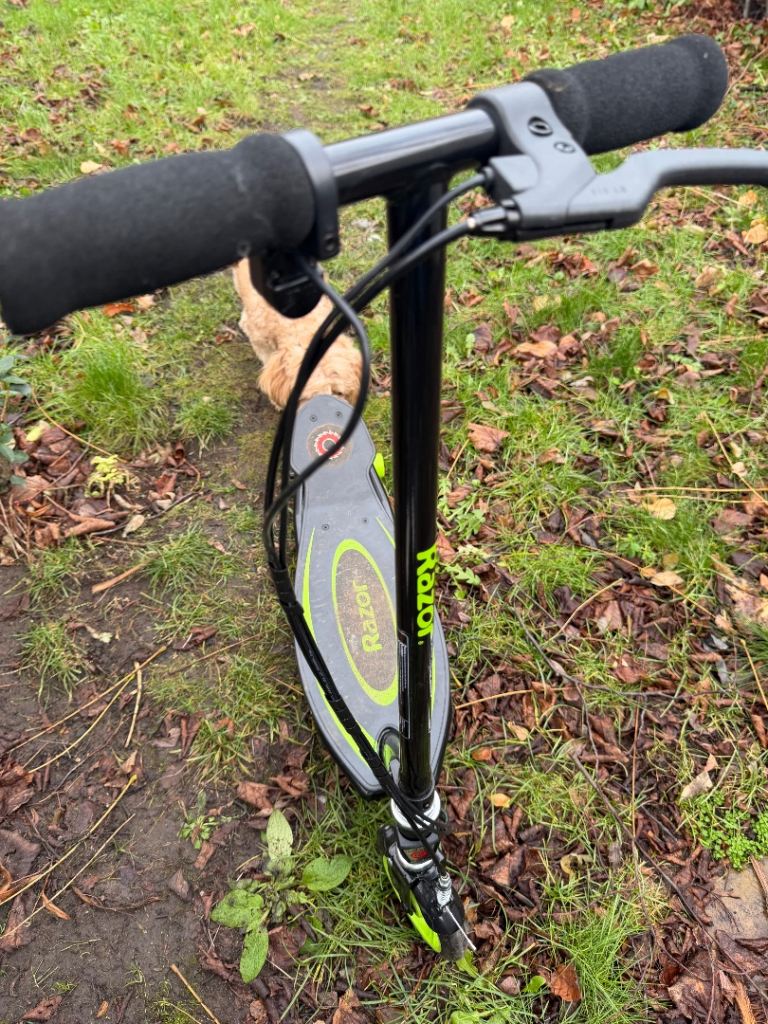 Razor PowerCore E90 Kids Electric Scooter - Green