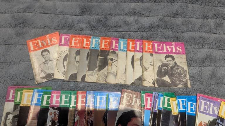 Elvis Monthly magazines 