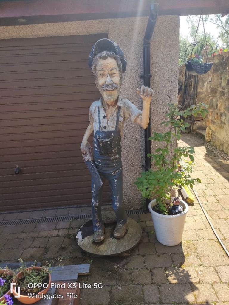 Large Fibreglass Joiner Figure - Good Condition