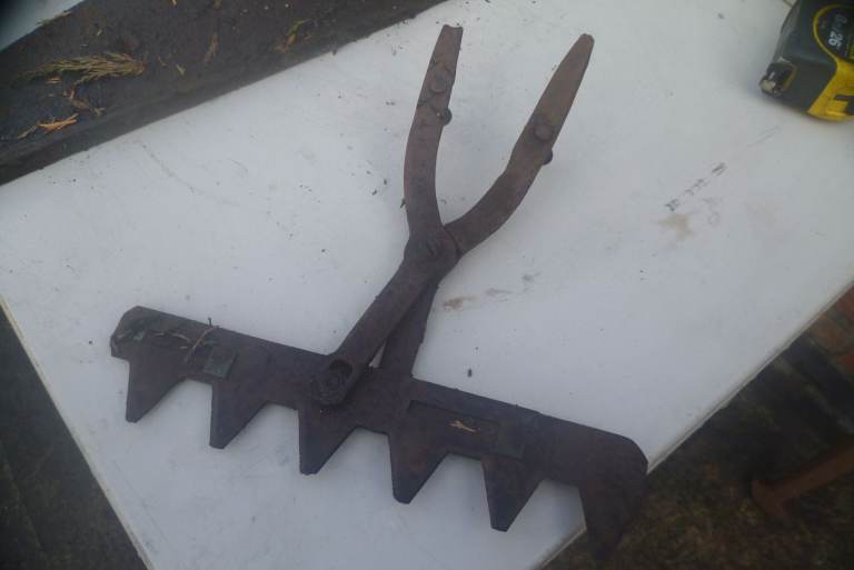 vintage shears  quirky nice garden feature or oil them and use 
