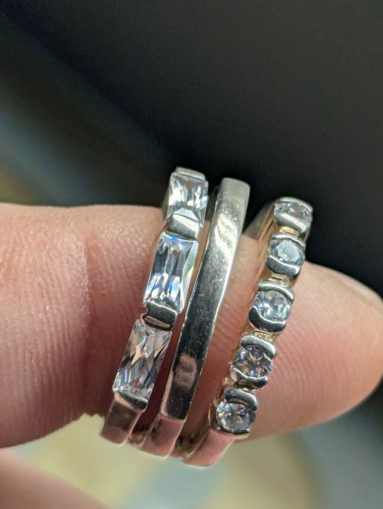 Silver ring marked 925