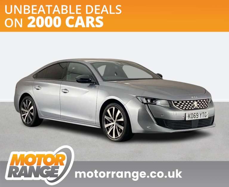 2020 Peugeot 508 1.5 BlueHDi GT Line 5dr EAT8 HATCHBACK DIESEL Automatic