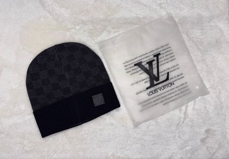 Dark grey LV Beanie 