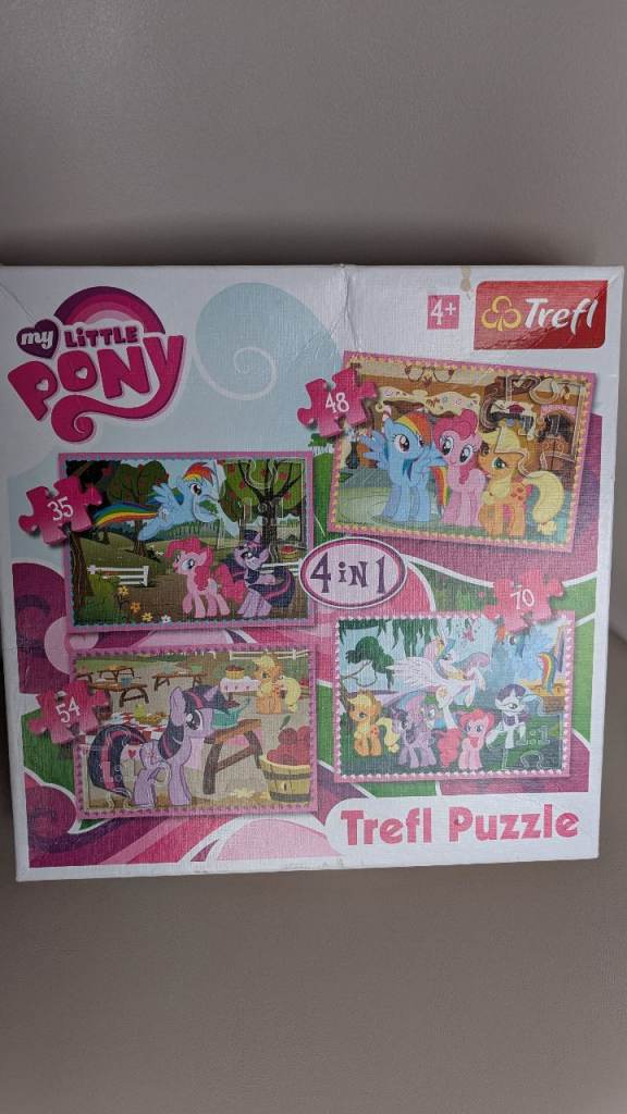 My Little Pony 4-in-1 puzzle box
