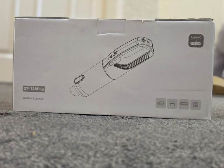 New ST-128Plus Handheld Vacuum Cleaner - White
