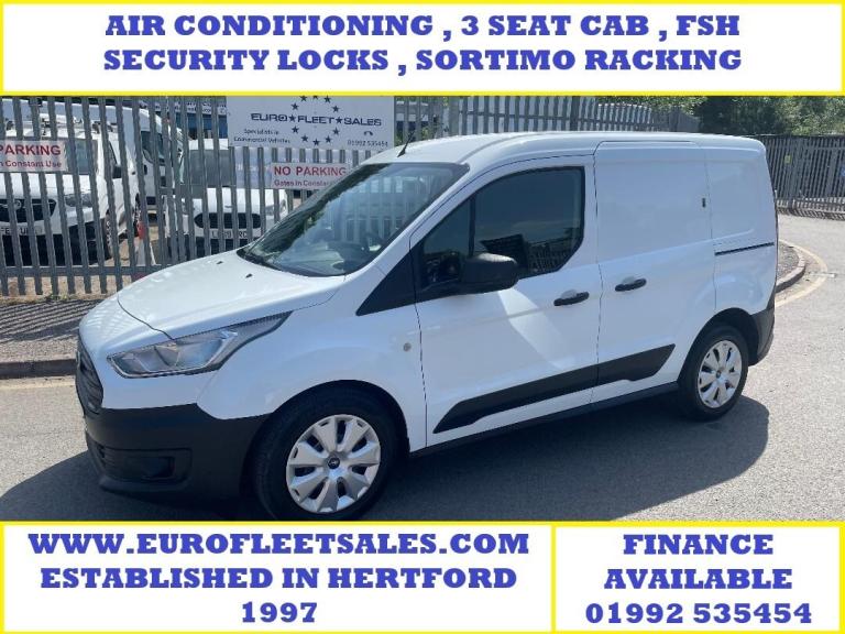 2019 Ford Transit Connect 1.5 EcoBlue 75ps Van 3 SEAT + AIR CON  PANEL VAN Diesel Manual