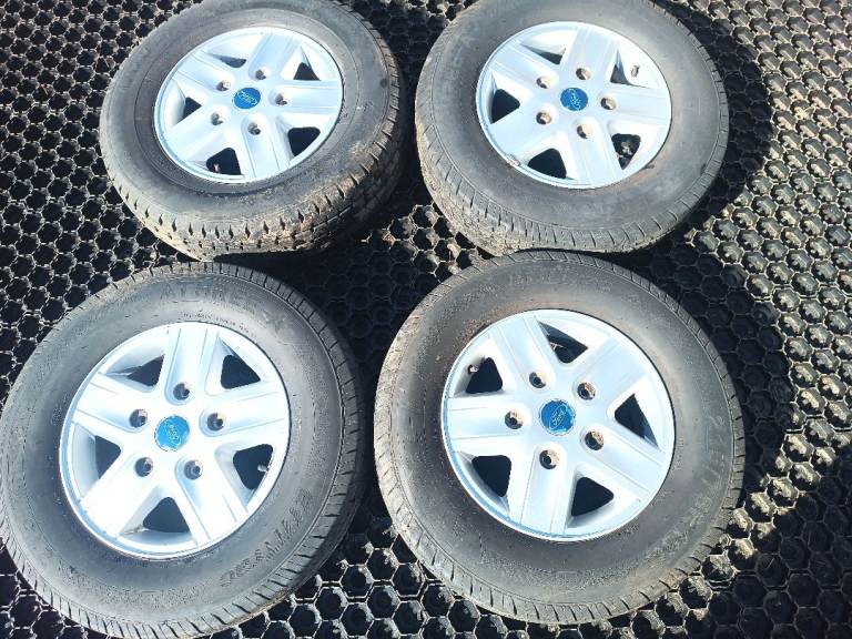 Transit trend alloy wheels and tyres