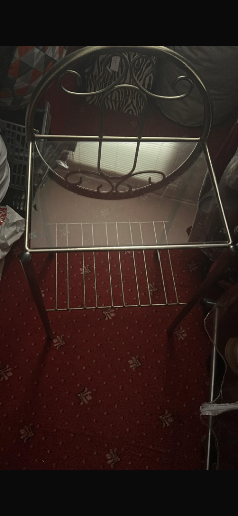 Vintage bedside table