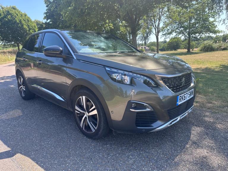 2017 Peugeot 3008 1.6 THP GT Line 5dr EAT6 HATCHBACK Petrol Manual