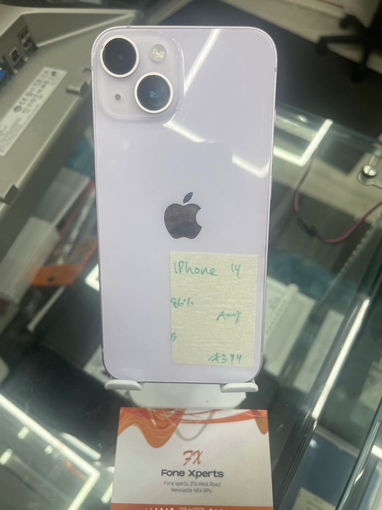 Apple iPhone 14 light pink!! 86% battery health!! Any sim working !!