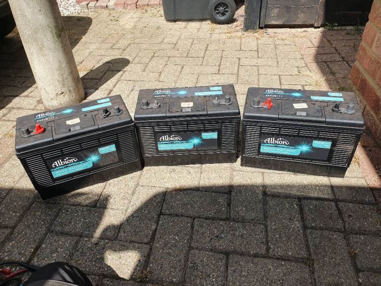 3 x 95aH Leisure Batterys