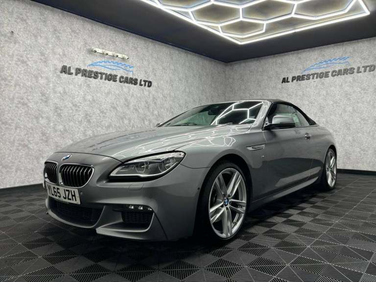 2016 BMW 6 Series 3.0 640d M Sport Auto Euro 6 (s/s) 2dr CONVERTIBLE Diesel Automatic