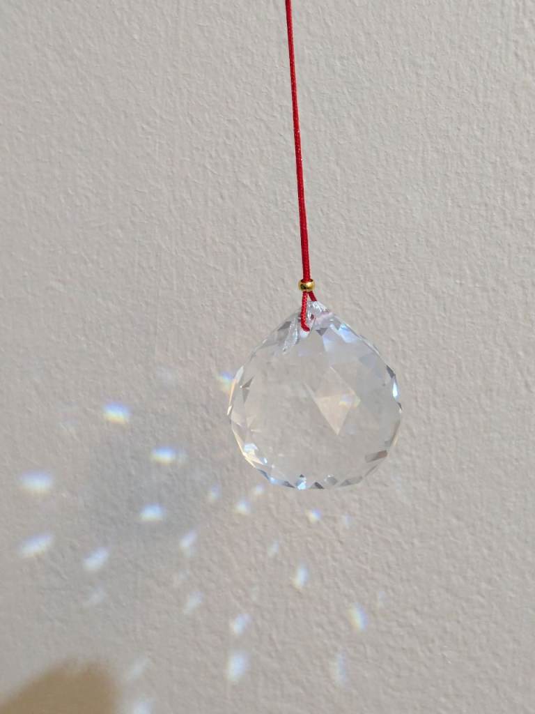 Crystal Glass Rainbow Sun Catcher Hanging Window Ornament Home Decor Birthday Gift for Her