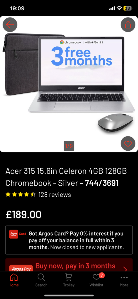 Acer 315 Chromebook 