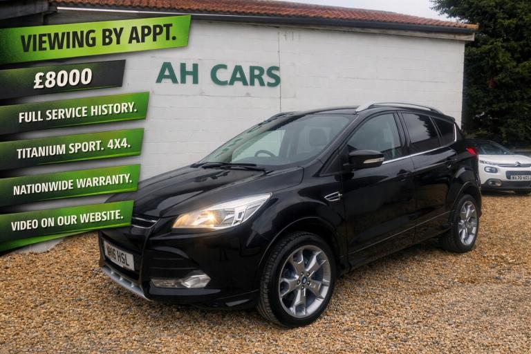 2016 Ford Kuga 2.0 TDCi 180 Titanium Sport 5dr AWD HATCHBACK Diesel Manual