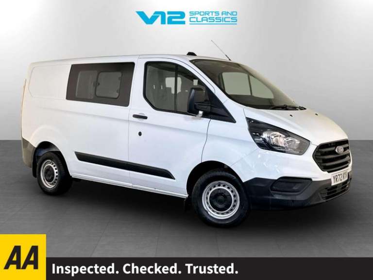 2022 Ford Transit Custom 2.0 300 EcoBlue Leader Crew Van L1 H1 Euro 6 (s/s) 5dr Manual Combi Van ...