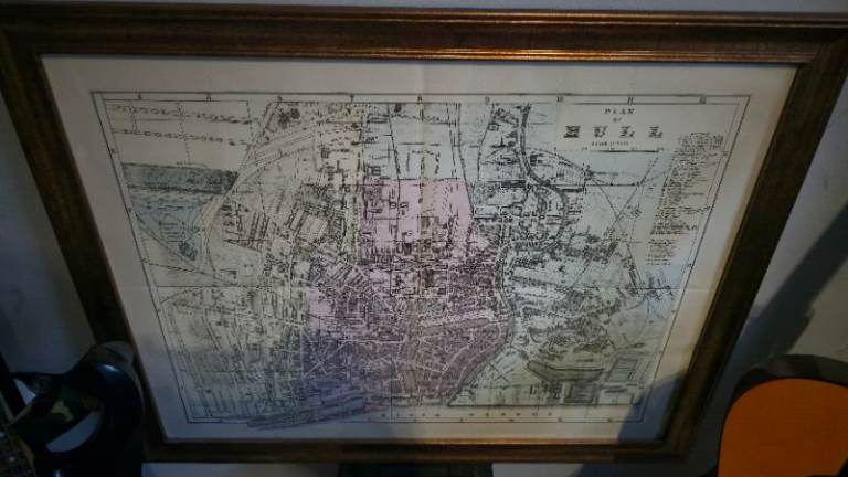 G.W.Bacon map of Hull