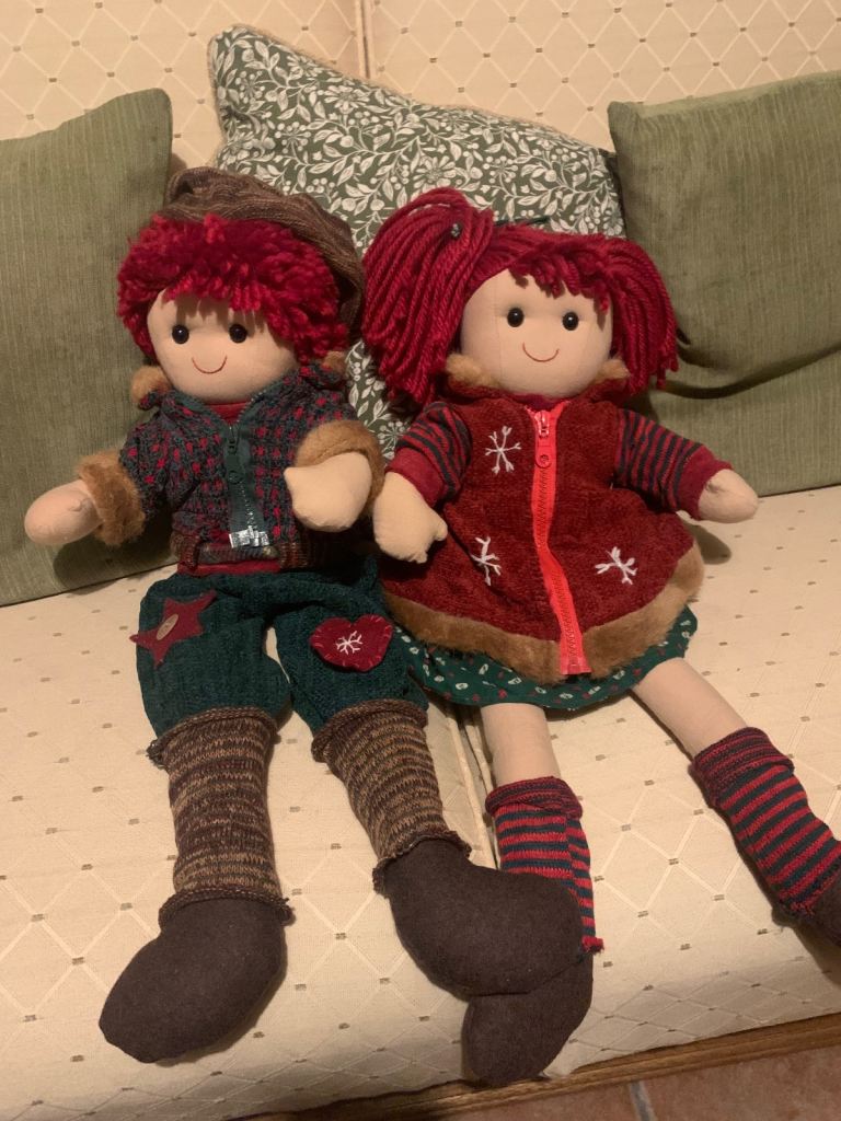 Adorable Girl and boy Rag Doll Soft Cuddly Ragdoll Princess Doll 