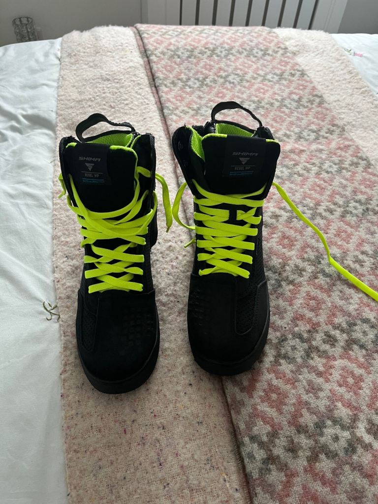 Shima waterproof motorcycle boots 