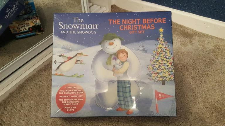 The Snowman 'Night Before Christmas' Gift Set. Brand New in Packaging