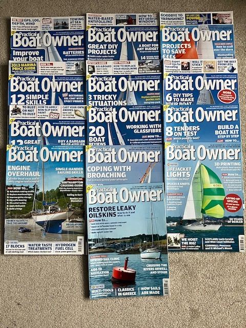 Practical Boat Owner magazine, 2013 complete