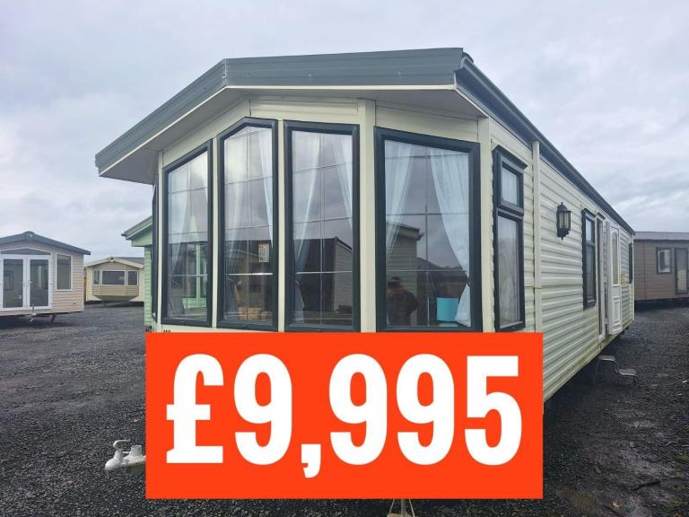 OFF SITE static caravan Scotland double glazed & heated 2 bed Willerby Aspen