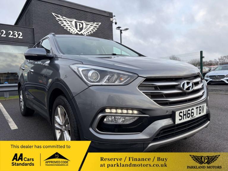 2016 Hyundai Santa Fe 2.2 Santa Fe Premium Blue Drive CRDi 4WD 5dr SUV Diesel Manual