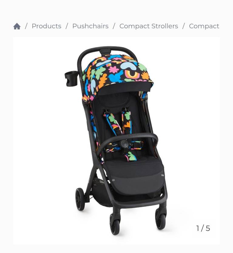 Nubi 2 happy shapes Compact Stroller