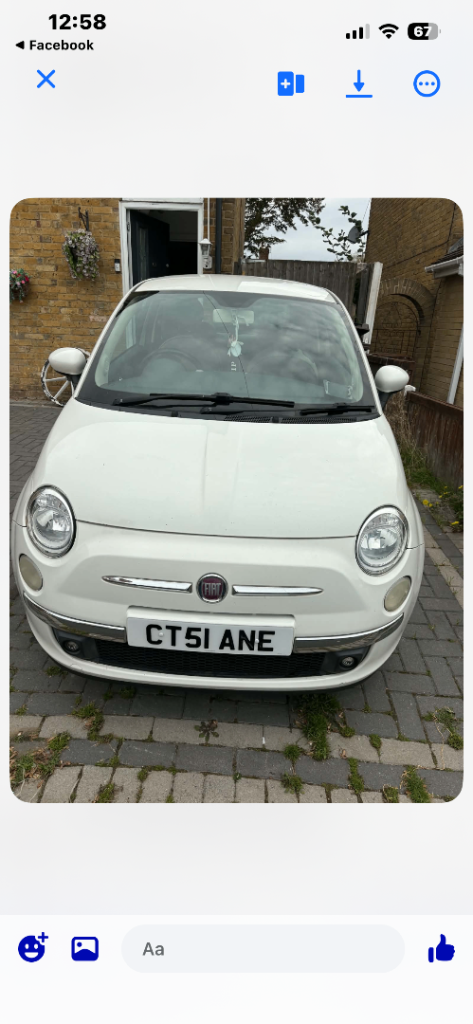 Fiat, 500, Hatchback, 2010, Semi-Auto, 1242 (cc), 3 doors
